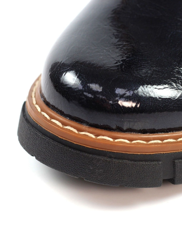 Lunar Blue Peace Ankle Boots - Image 9 of 9