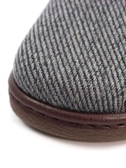 Lazy Dogz Grey Oliver Warm Lined Full Slippers - Image 6 of 6