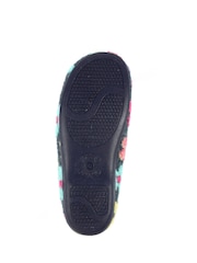 Lunar Blue Lychee Floral Full Slippers - Image 9 of 10