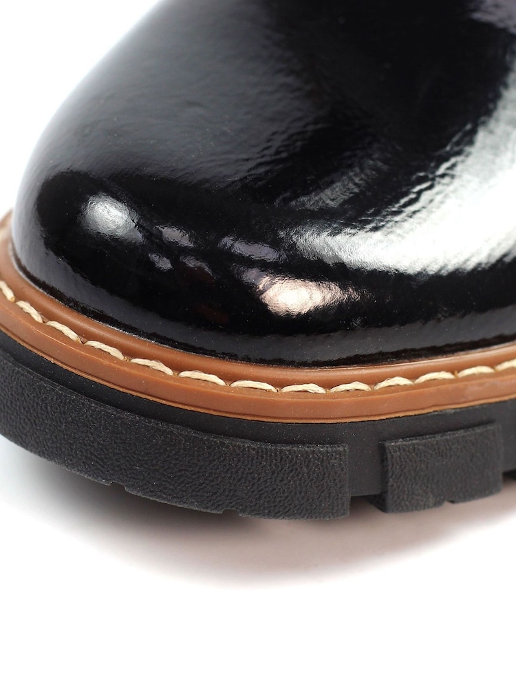 Lunar Peace Ankle Black Boots - Image 8 of 8
