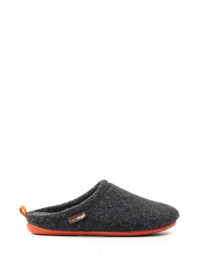 Lazy Dogz Grey Lee Mule Slippers - Image 1 of 6