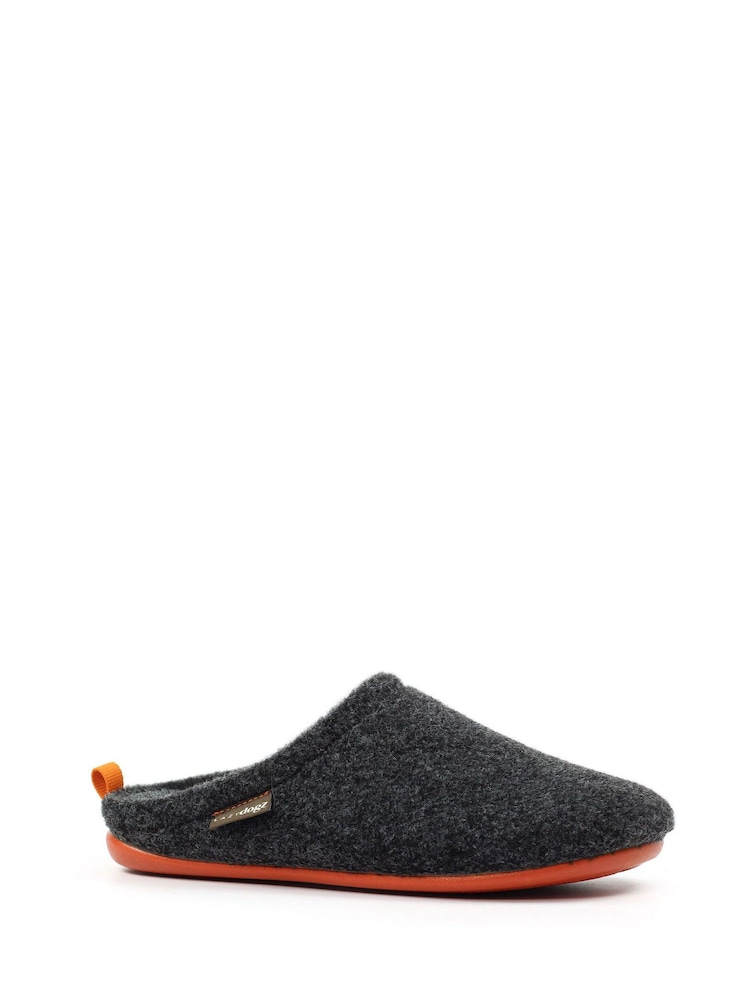 Lazy Dogz Grey Lee Mule Slippers - Image 2 of 6