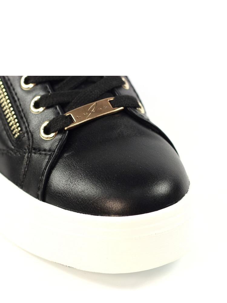 Lunar Tonga Black Trainers - Image 8 of 8