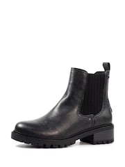 Lunar Ranch Low Heel Ankle Black Boots - Image 3 of 7