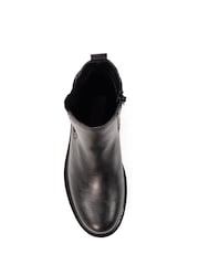 Lunar Ranch Low Heel Ankle Black Boots - Image 5 of 7