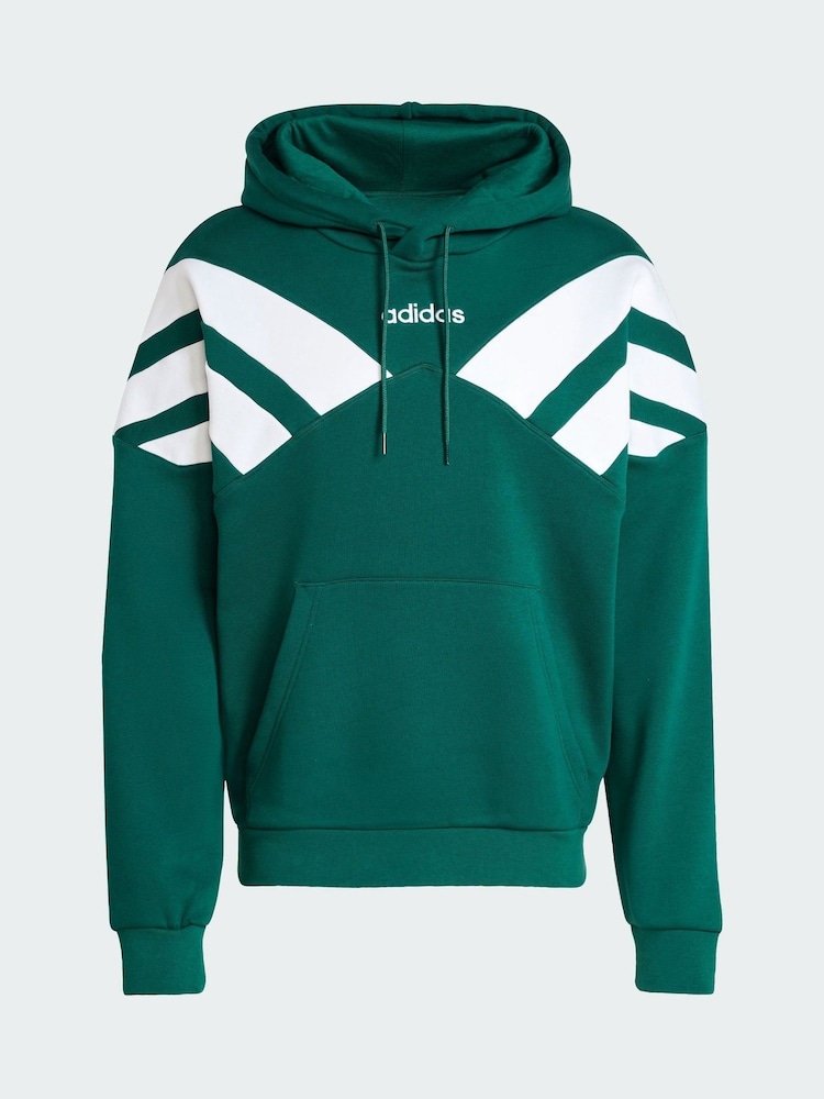 adidas Originals Green Archive Cut Line Sweatshirt - Image 5 of 5 adidas Originals Green Archive Cut Line Sweatshirt - Image 5 of 5