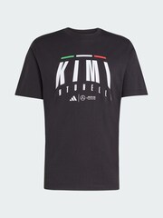 adidas Black Mercedes AMG Petronas Formula One Team Kimi Antonelli T-Shirt - Image 1 of 5