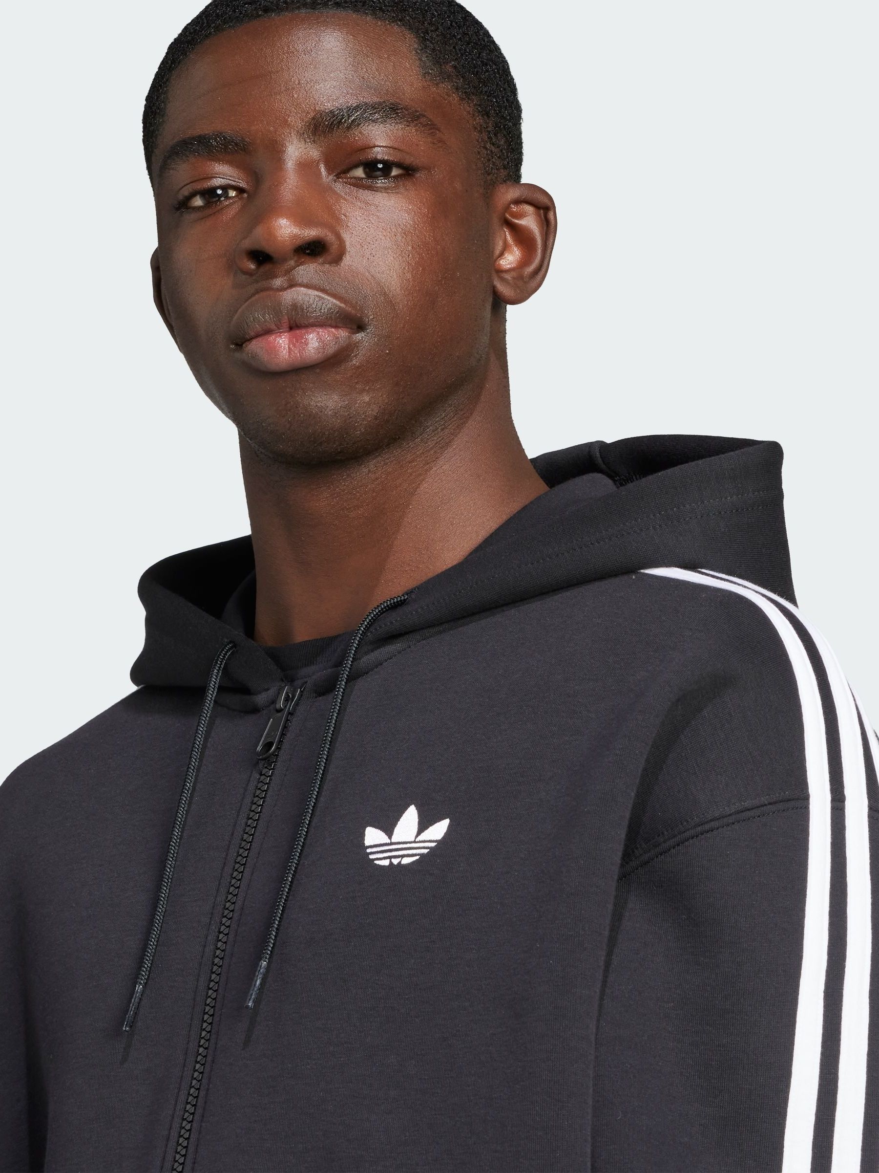 むち様XGIRL LARGE adidas冬物おまとめ Buy adidas Originals Black Adicolor Spacer Oversized Hoodie from