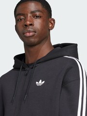 adidas Originals Black Adicolor Spacer Oversized Hoodie - Image 4 of 5