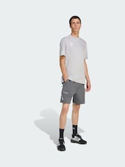 adidas Grey Mercedes - AMG Petronas Formula One Team Silver Arrows Shorts - Image 1 of 5