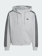 adidas Originals Grey Adicolor Spacer Oversized Hoodie - Image 5 of 5