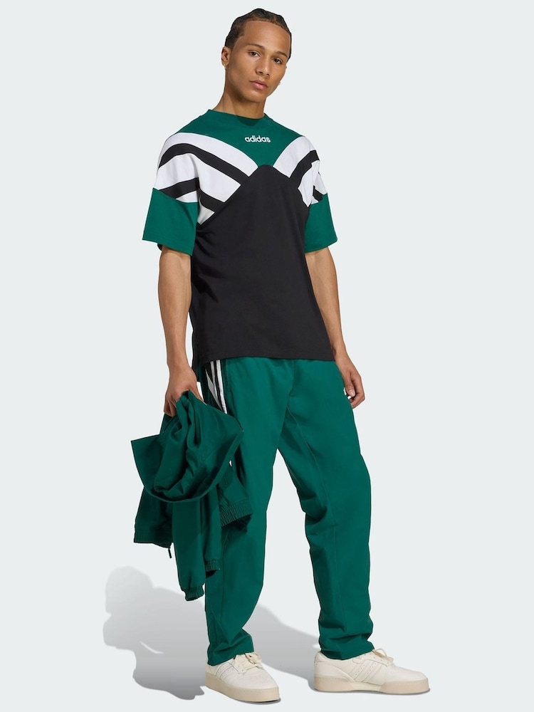 adidas Originals Green Track Tracksuit Bottoms - Image 5 of 5