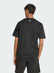 adidas Black X Fortnite Logo Graphic T-Shirt - Image 2 of 5