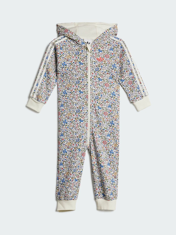 adidas Originals Cream x Liberty London Bodysuit - Image 1 of 6 adidas Originals Cream x Liberty London Bodysuit - Image 1 of 6