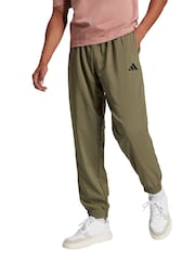 adidas Green Essentials Small Logo Stanford Tracksuit Bottoms - Image 1 of 5