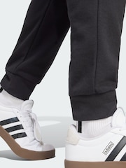 adidas Black Essentials Feel Cosy French Terry Joggers - Image 3 of 4