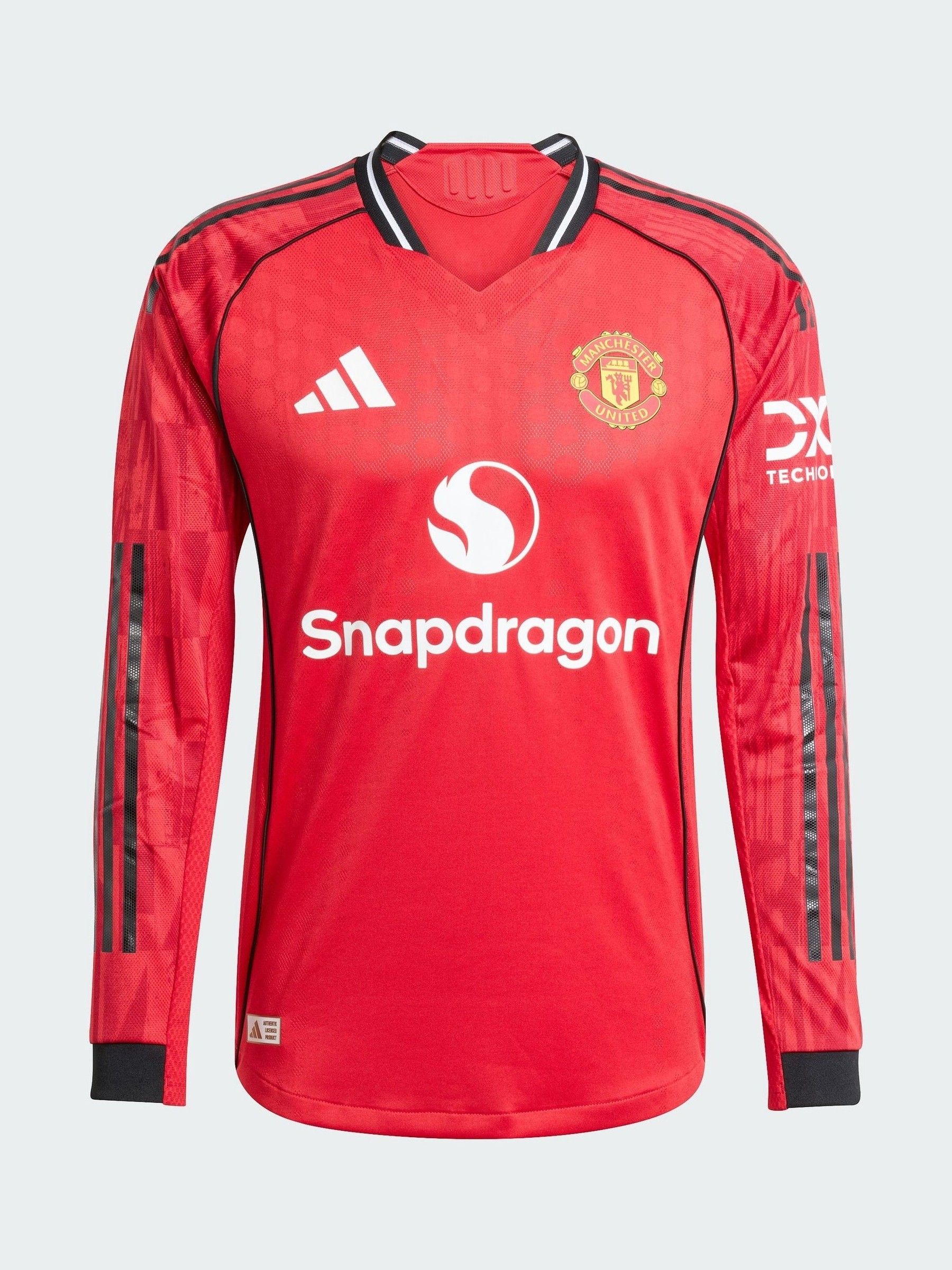 ウェア Manchester United  Jersey Lsize Buy adidas Red Manchester United 25/26 Long Sleeve Home Authentic