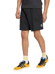 adidas Originals Black Essentials Trefoil Waffle Shorts - Image 1 of 5