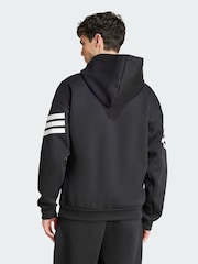 adidas Black Future Icons 3-Stripes Hoodie - Image 2 of 5