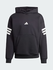 adidas Black Future Icons 3-Stripes Hoodie - Image 5 of 5