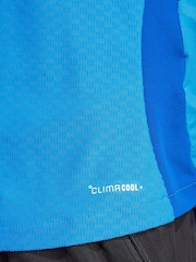 adidas Blue India Cricket One Day International Jersey - Image 3 of 3