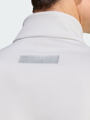 adidas Grey Mercedes  AMG Petronas Formula One Team Silver Arrows Half-Zip Sweatshirt - Image 4 of 5