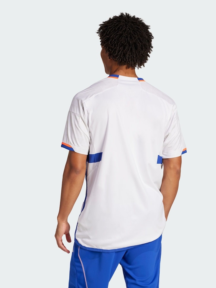 adidas White France Handball Replica Jersey - Image 2 of 5 adidas White France Handball Replica Jersey - Image 2 of 5