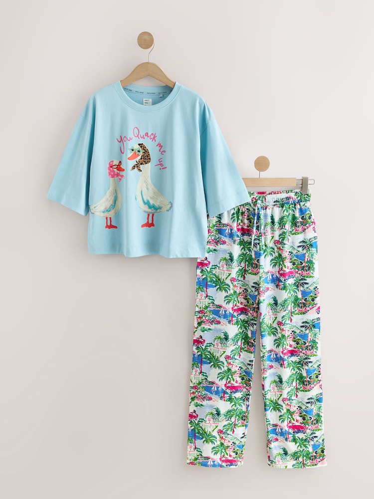 Blue Duck Short Sleeve Pyjamas - Image 1 of 3