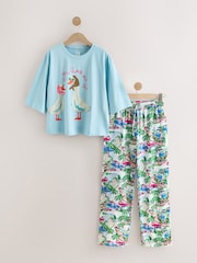 Plavo Patak - Pidžama Kratkih rukava - Slika 7 od 9