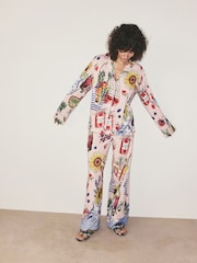 Pink Market - Pyjama mit Knopfleiste - Bild 2 von 10