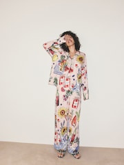 Pink Market - Pyjama mit Knopfleiste - Bild 3 von 10