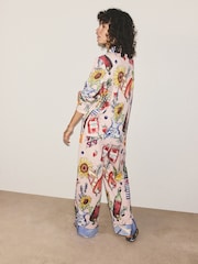 Pink Market - Pyjama mit Knopfleiste - Bild 4 von 10