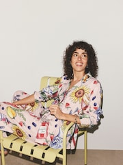 Pink Market - Pyjama mit Knopfleiste - Bild 5 von 10