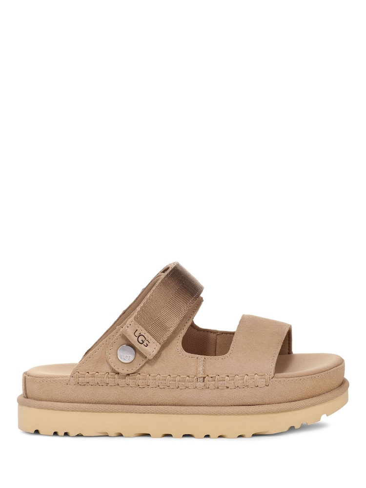 UGG Natural Goldenstar Glide Sandals - Image 2 of 6 UGG Natural Goldenstar Glide Sandals - Image 2 of 6
