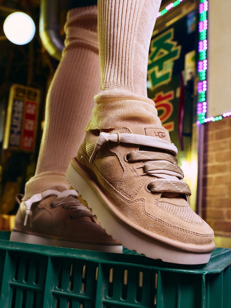 UGG Natural Lo Lowmel Trainers - Image 1 of 5