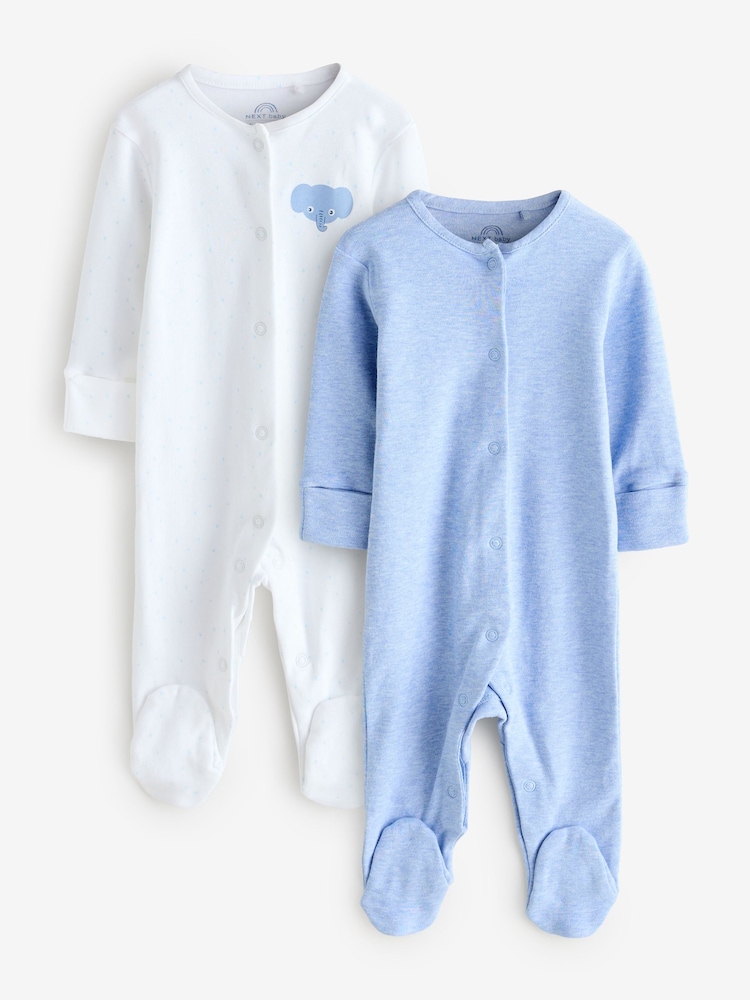 Blue Slps Elephant Top & Leggings Set 2 Pack - Image 1 of 3