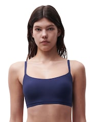 Chantelle Blue Soft Stretch Seamless Padded Bralette Bra - Image 1 of 3