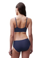 Chantelle Blue Soft Stretch Seamless Padded Bralette Bra - Image 3 of 3