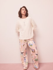 Peach Pink Sheep Short Sleeve Pyjamas - Image 1 of 6