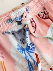 Peach Pink Sheep Short Sleeve Pyjamas - Image 9 of 9
