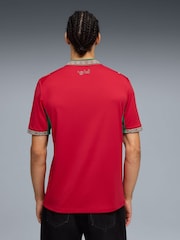 Puma Red Morocco Home Jersey Replica Football Shirt - Image 4 of 7