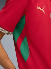 Puma Red Morocco Home Jersey Replica Football Shirt - Image 5 of 7