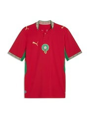Puma Red Morocco Home Jersey Replica Football Shirt - Image 6 of 7