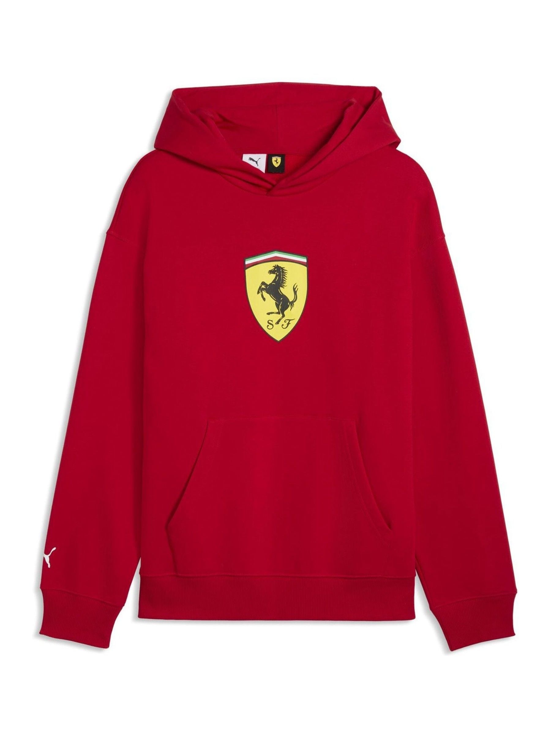 Buy Puma Red Scuderia Ferrari Shield Hoodie from Next USA