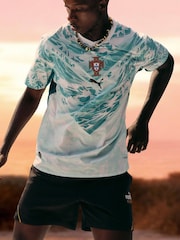 Puma White Portugal FPF Away Replica Jersey - Image 5 of 5