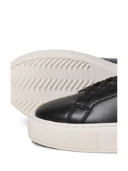 JACK & JONES Black Chunky Sole PU Trainers - Image 5 of 6