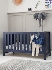 Tutti Bambini Navy Tivoli Cot Bed - Image 1 of 7