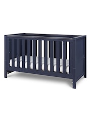 Tutti Bambini Navy Tivoli Cot Bed - Image 2 of 7