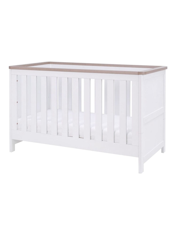 Tutti Bambini White  Oak Verona Cot Bed - Image 2 of 6 Tutti Bambini White  Oak Verona Cot Bed - Image 2 of 6