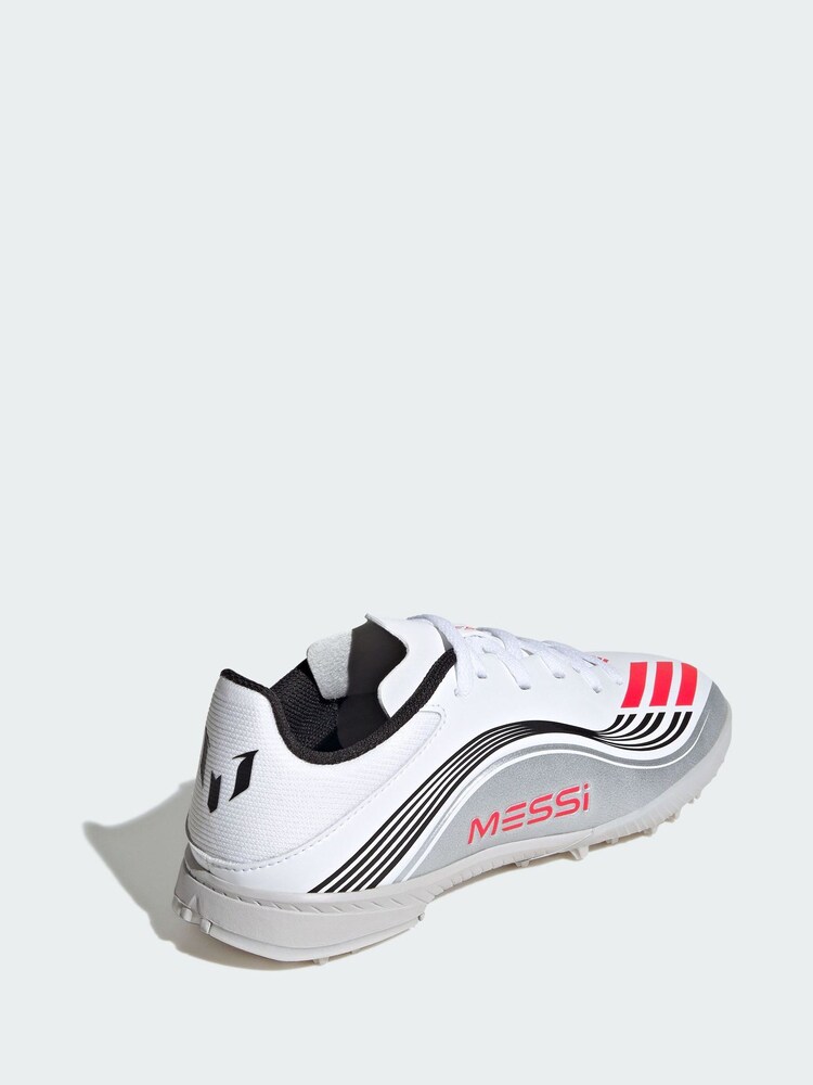 adidas White F50 Messi League Turf Boots - Image 2 of 4 adidas White F50 Messi League Turf Boots - Image 2 of 4